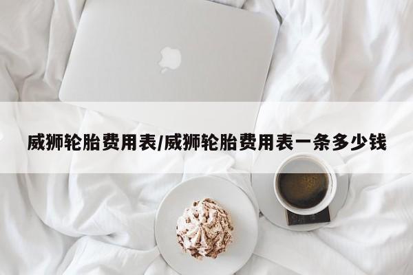 威狮轮胎费用表/威狮轮胎费用表一条多少钱